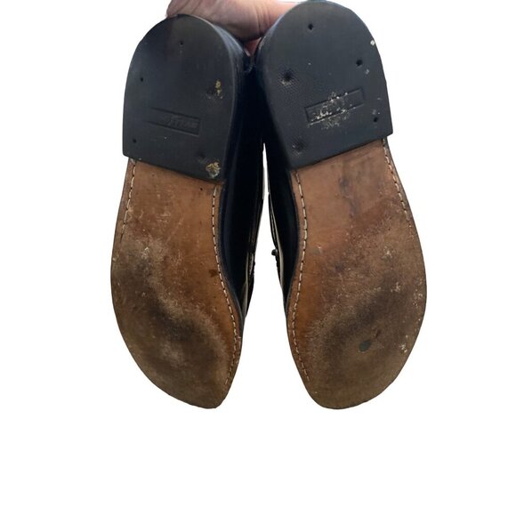 COLE HAAN MEN'S BLACK LEATHER PINCH TASSEL SLIP-ON LOAFER SZ 10.5D - Picture 8 of 8